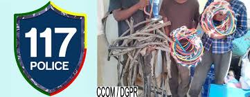 Vol de câble électreique